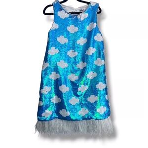 Lola And The Boys - Head in the Clouds Sequin Dress